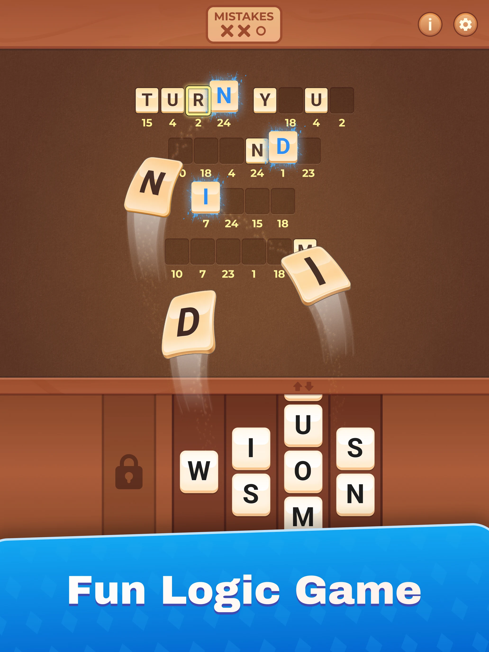 WordFlip: Letters Cards Logic screenshot